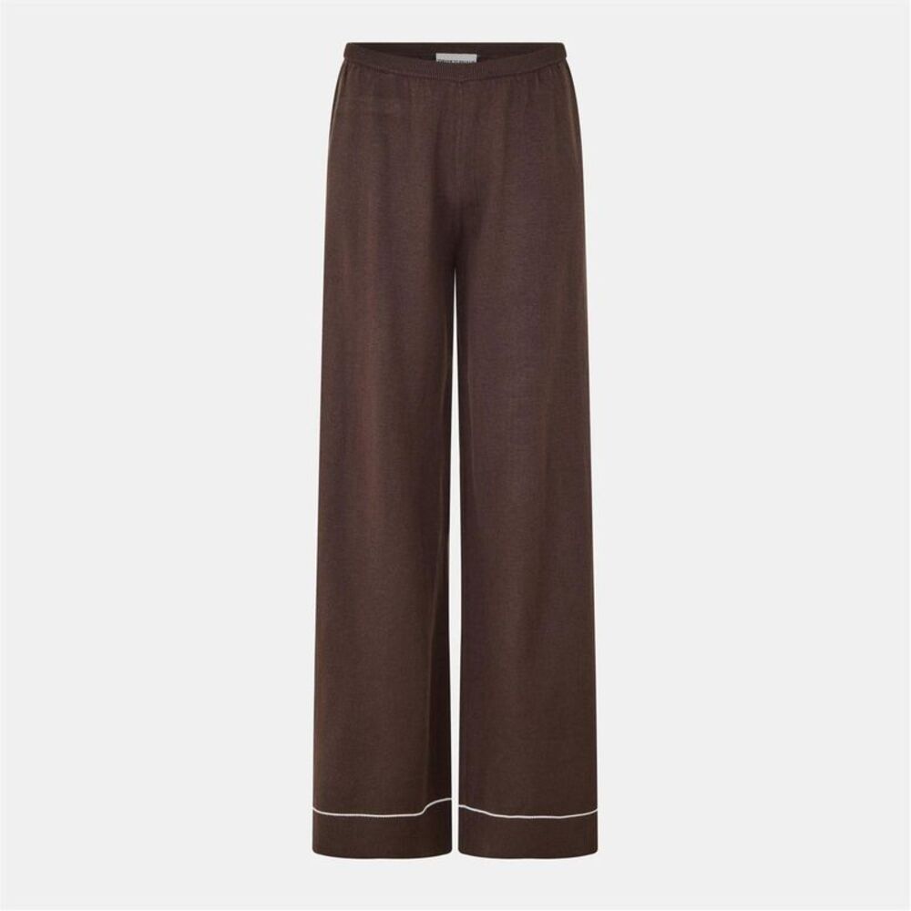 Couture Womens/Ladies Knitted Pants / Brown